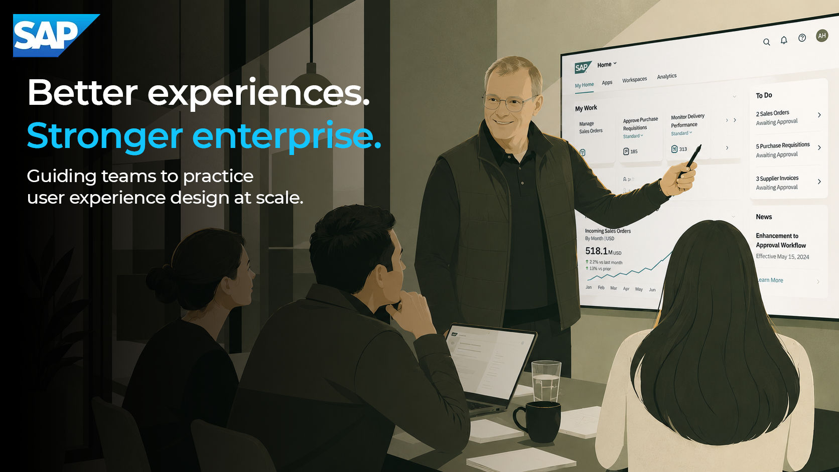 Making 40+ enterprise apps feel like one product